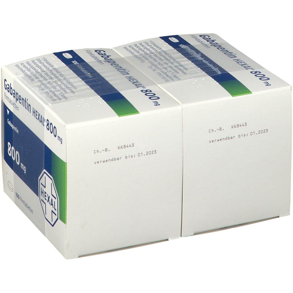 Gabapentin Hexal 800 mg Filmtabletten 200 St