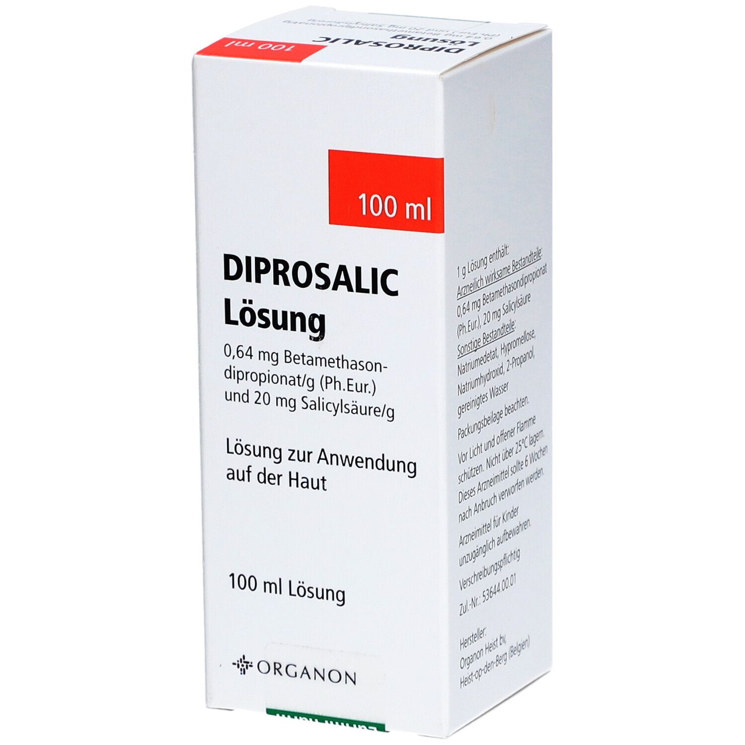 DIPROSALIC Lösung 0,64 mg/g + 20 mg/g
