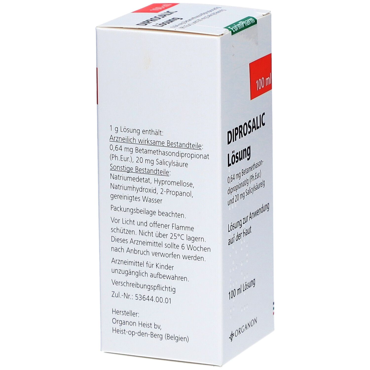 DIPROSALIC Lösung 0,64 mg/g + 20 mg/g
