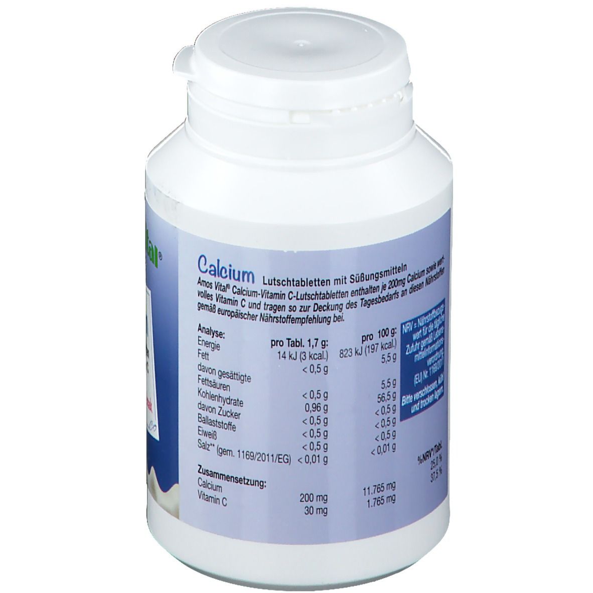 AmosVital® Calcium mit Vitamin C