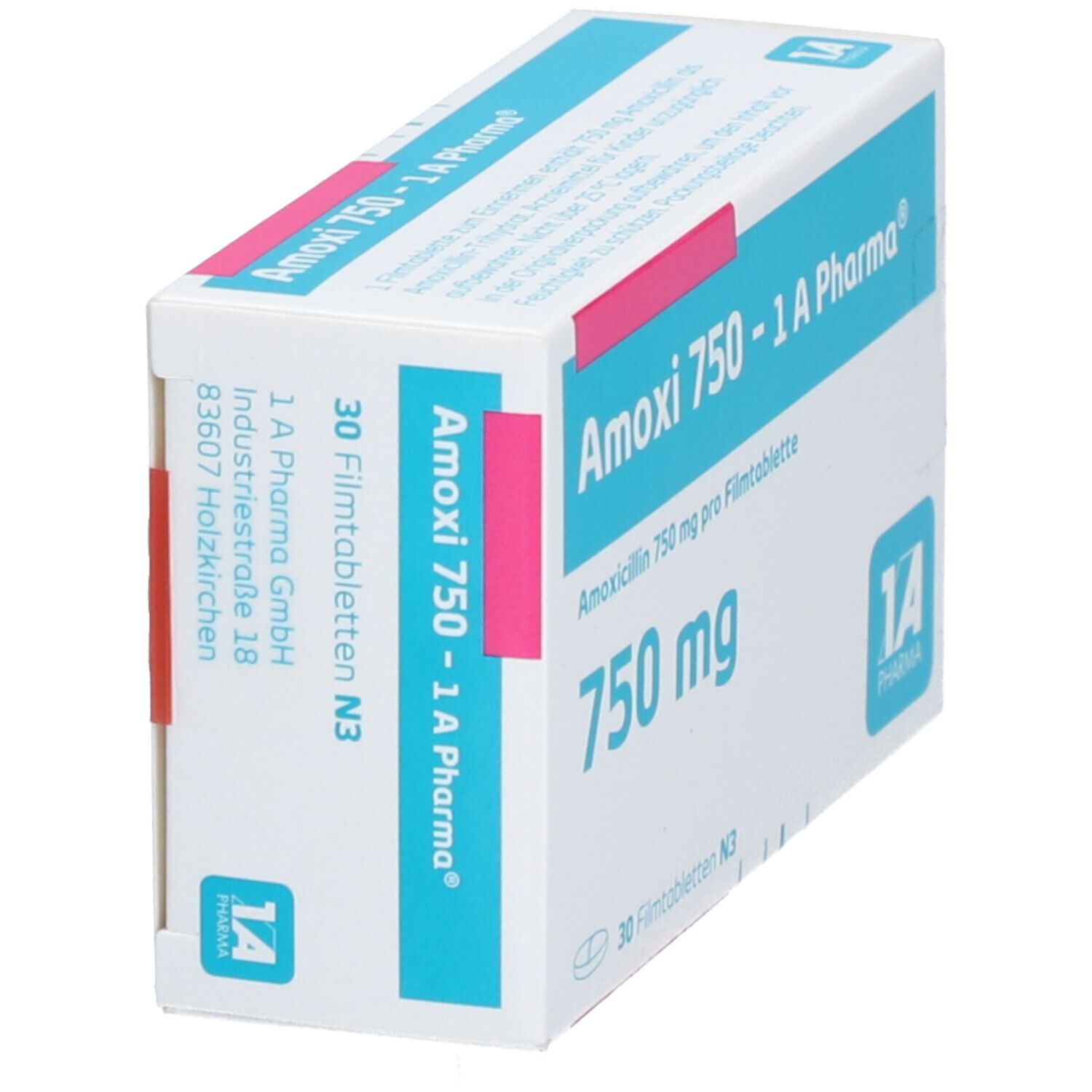 Amoxi 750-1A Pharma Filmtabletten 30 St