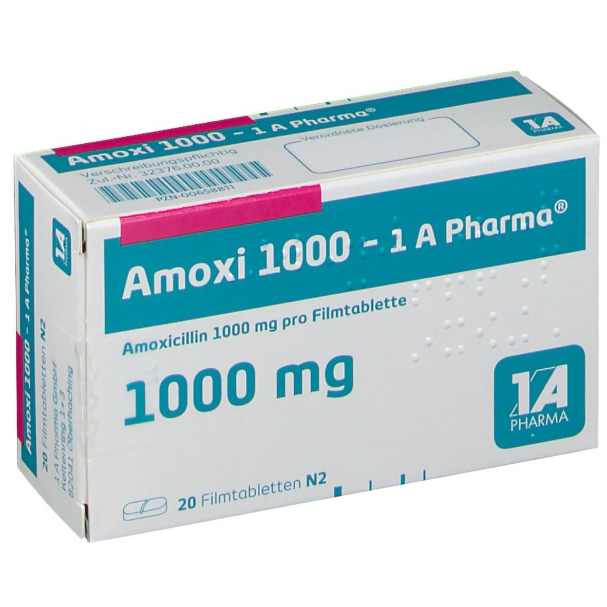 Amoxicillin 1000 mg pille