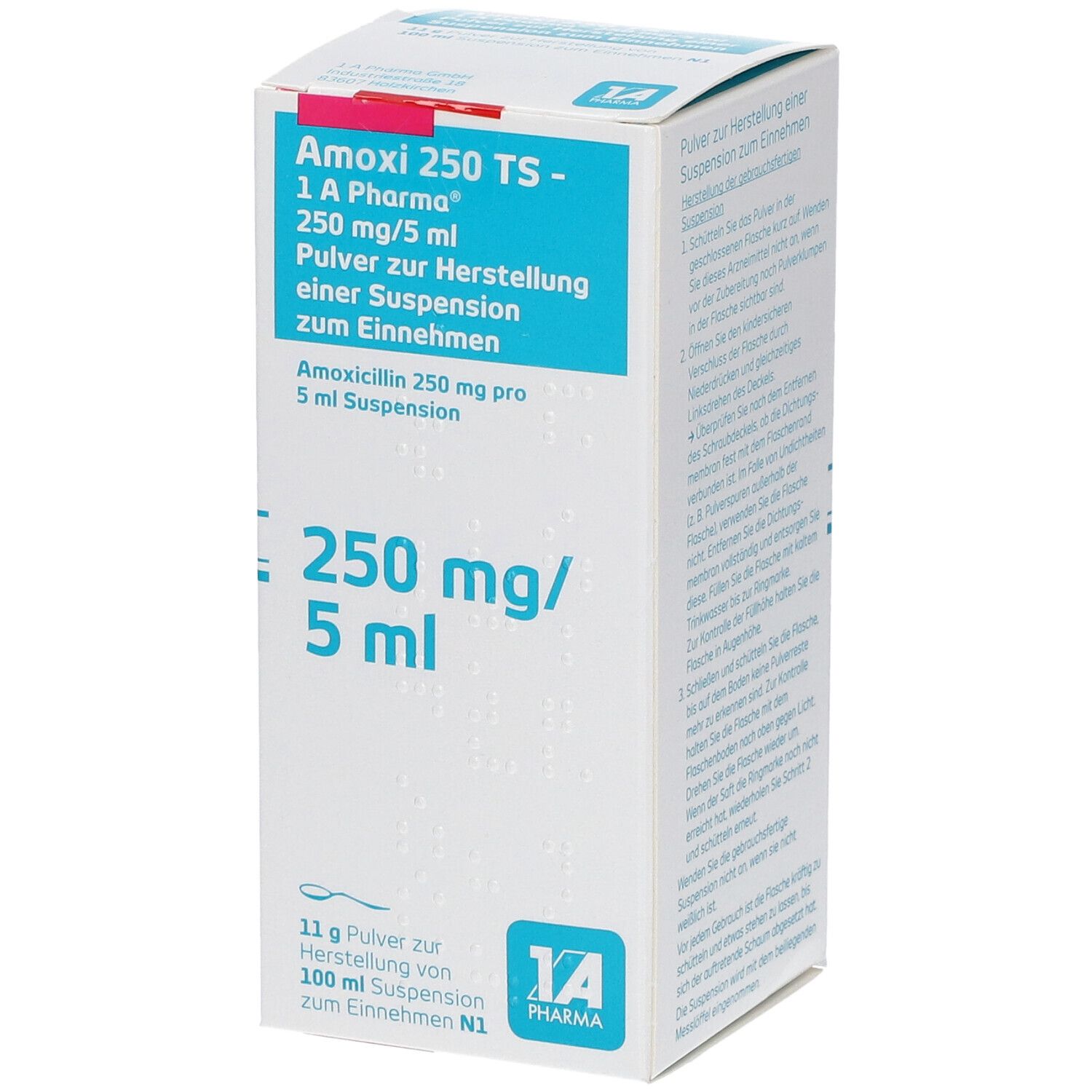 Amoxi 250 Ts 1A Pharma®
