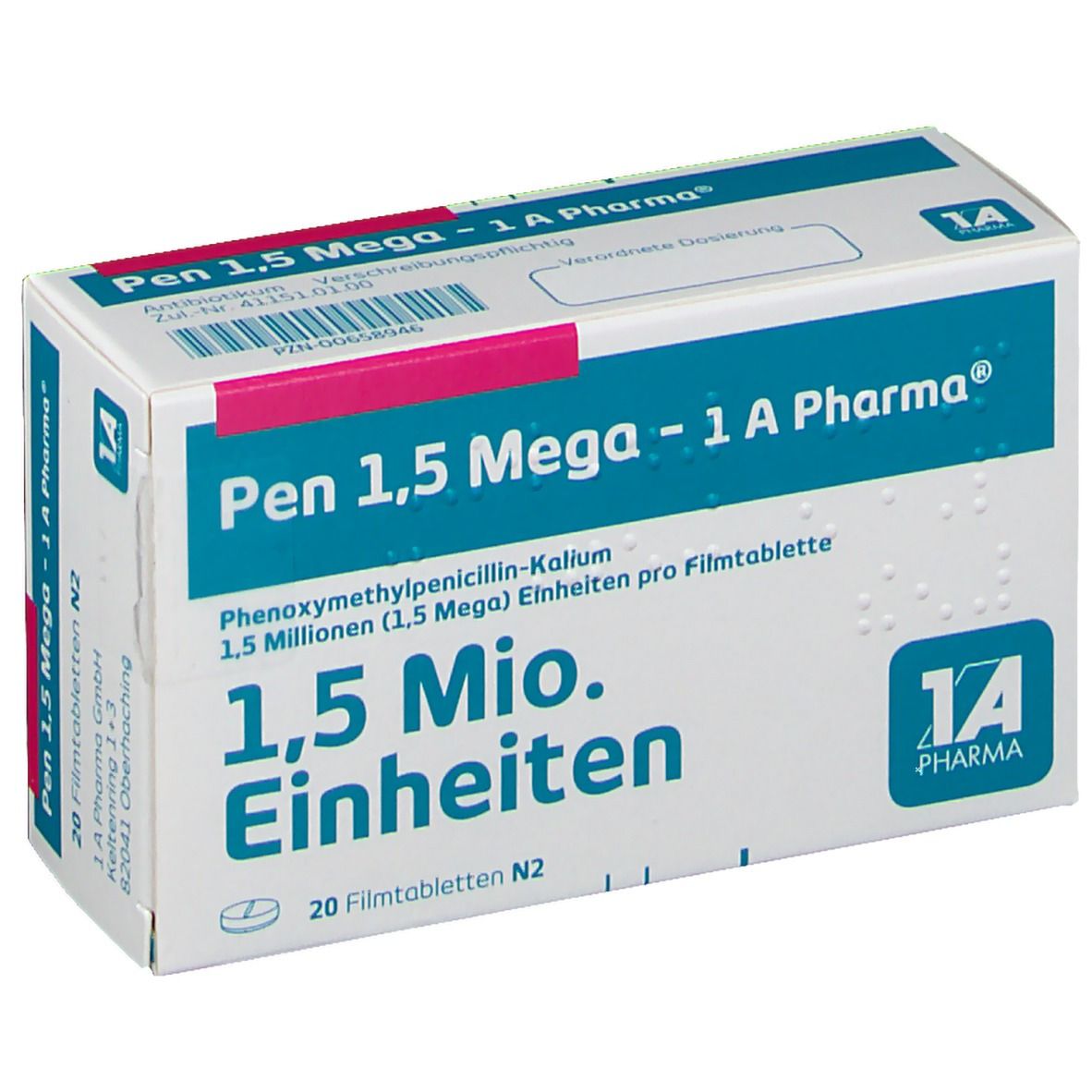 Pen 1.5 Mega 1A Pharma®