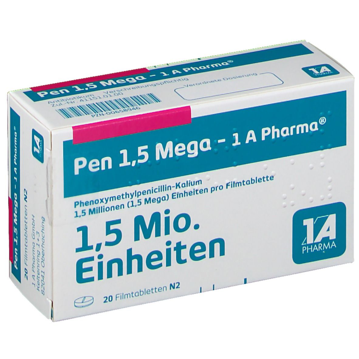 Pen 1.5 Mega 1A Pharma®