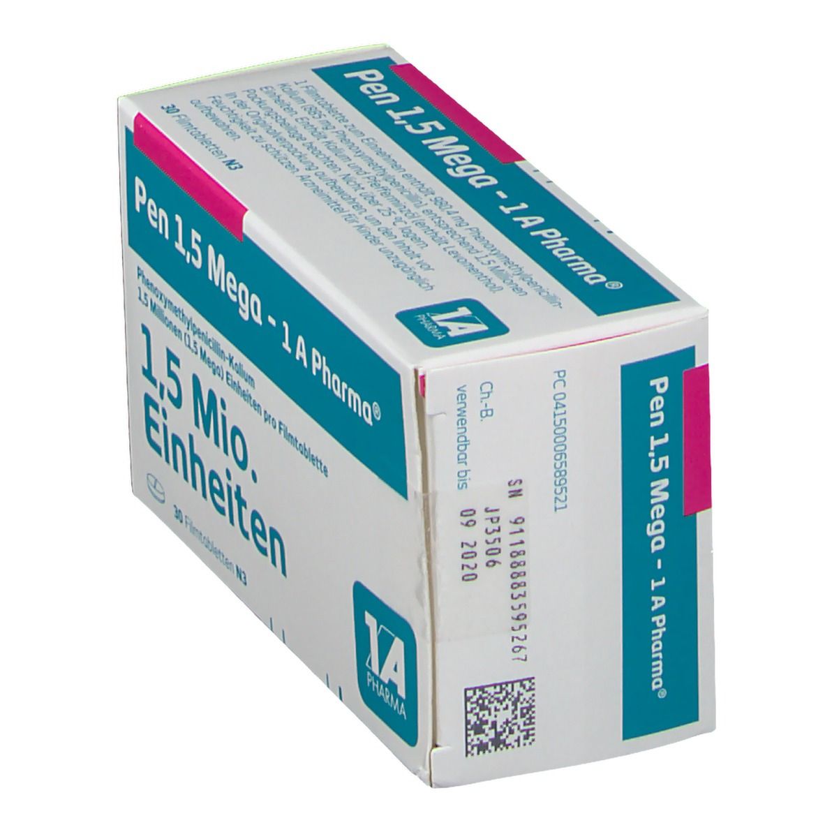 PEN 1,5 Mega-1A Pharma Filmtabletten 30 St