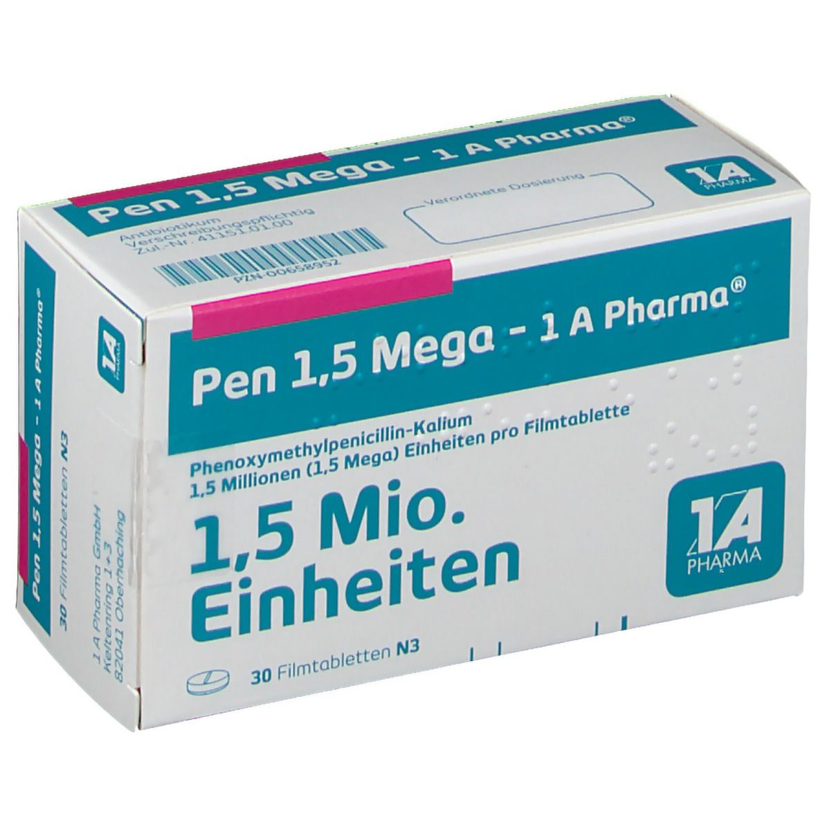 Pen 1,5 Mega - 1 A Pharma®
