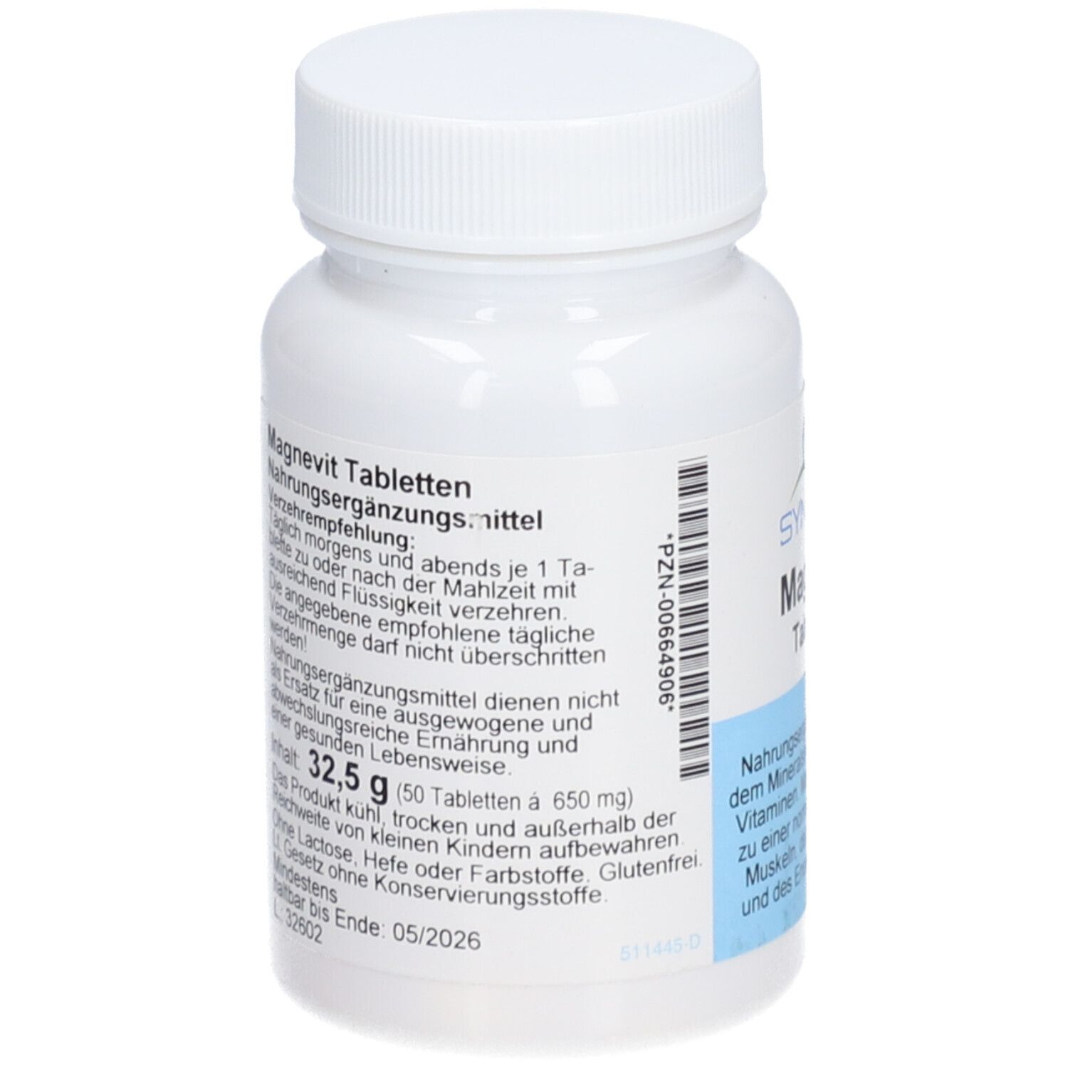 Magnevit Synomed Tabletten 50 St