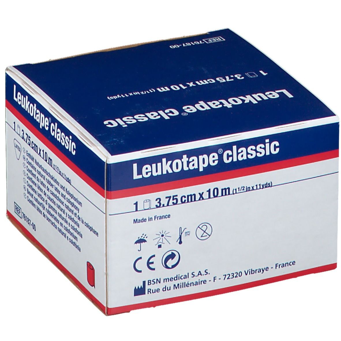Leukotape® Classic 3,75 cm x 10 m rot 1 St - Shop Apotheke