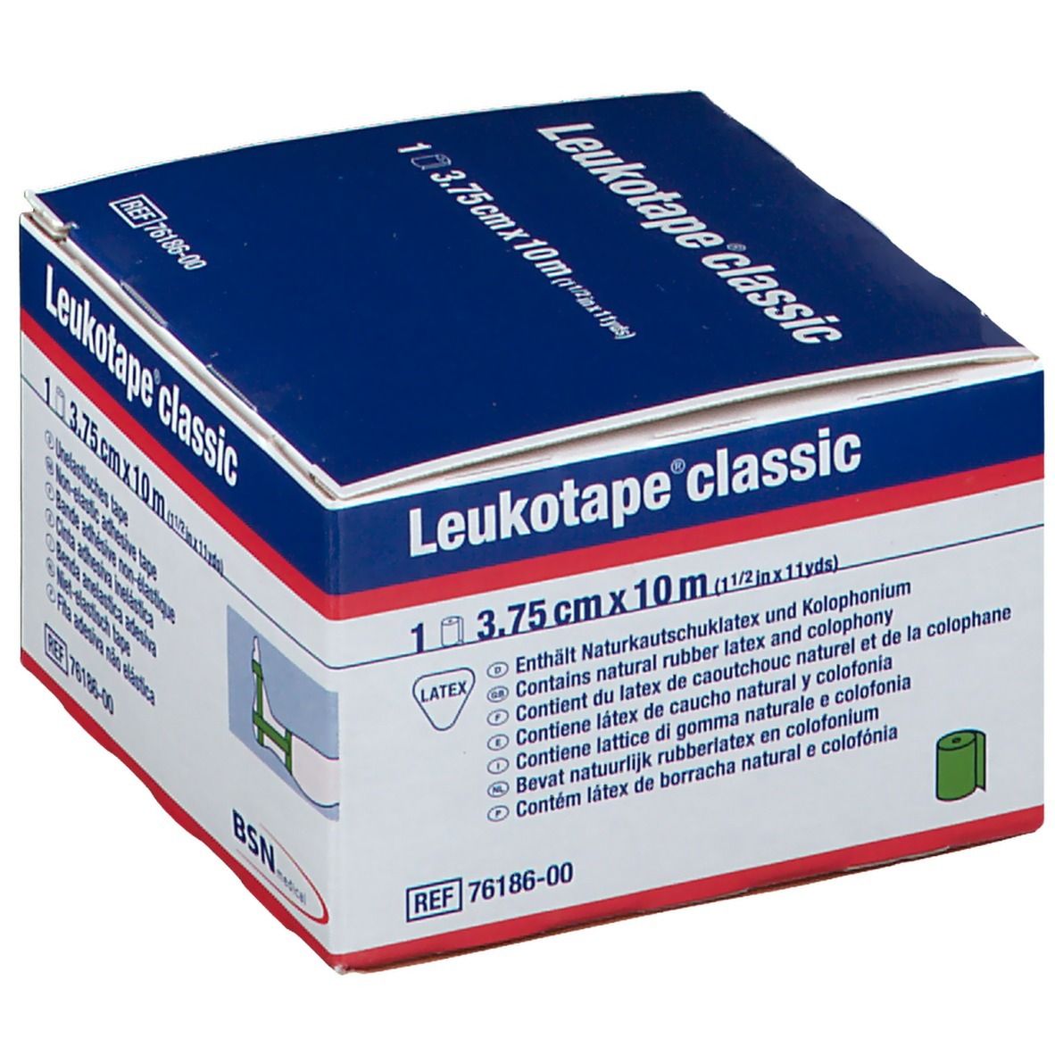 Leukotape® Classic 3,75 cm x 10 m grün