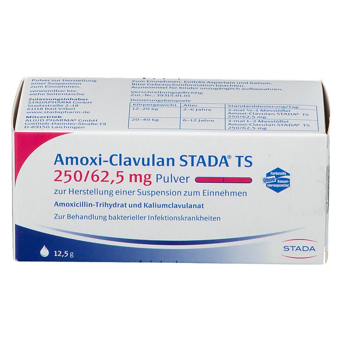 Amoxi-Clavulan STADA® 250/62,5 mg Pulver