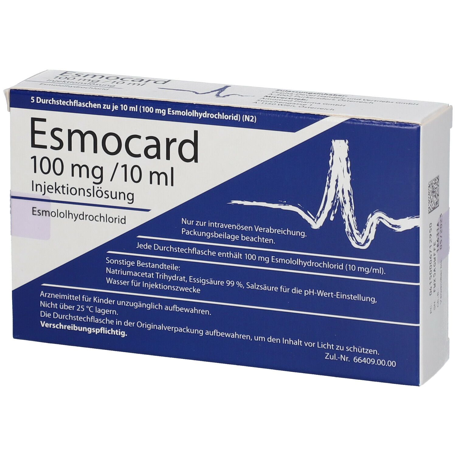 Esmocard® 100 mg/10 ml