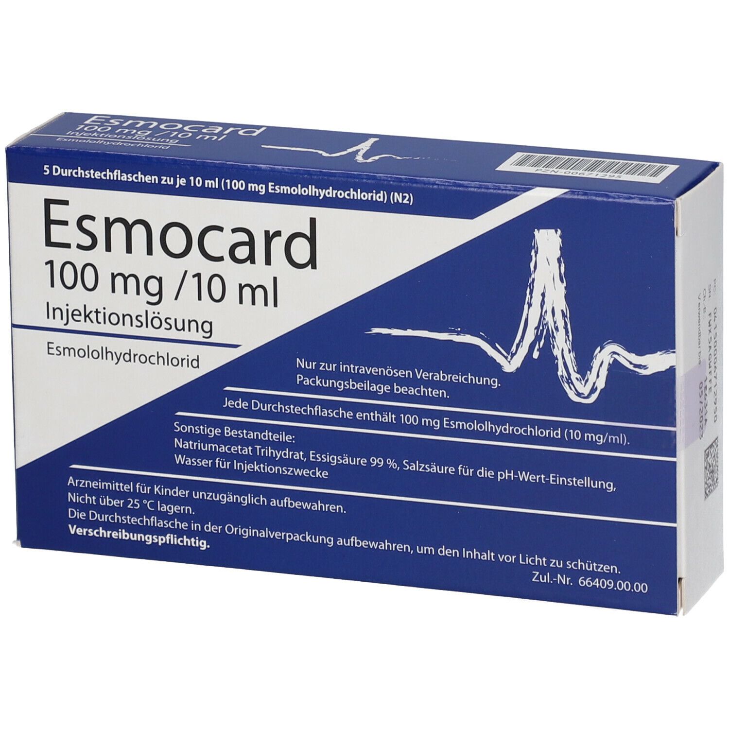 Esmocard® 100 mg/10 ml