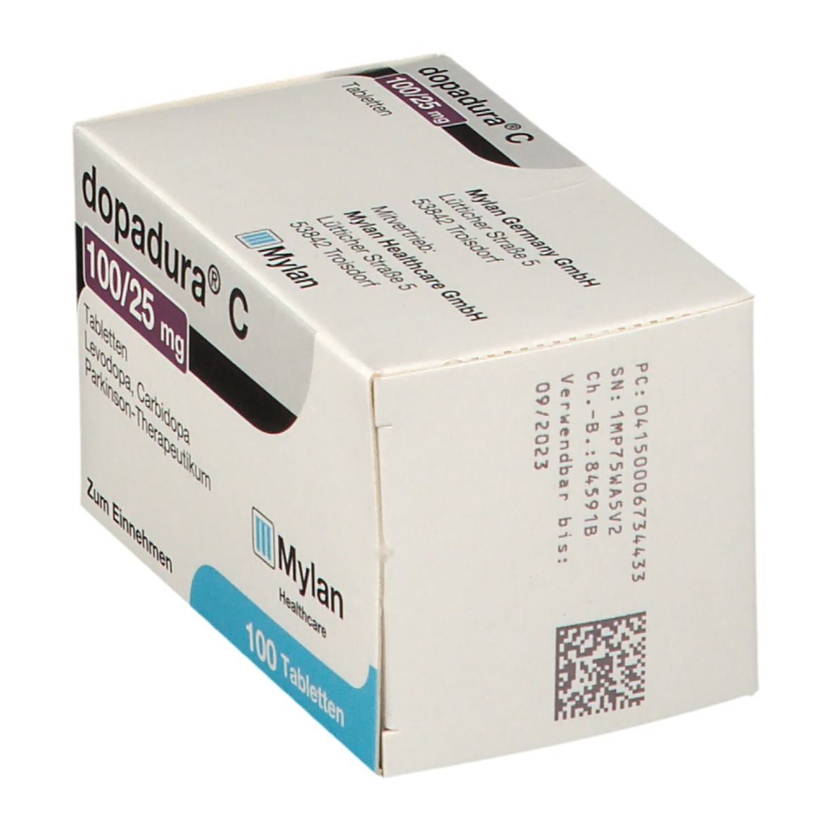 Dopadura® C 100/25 mg