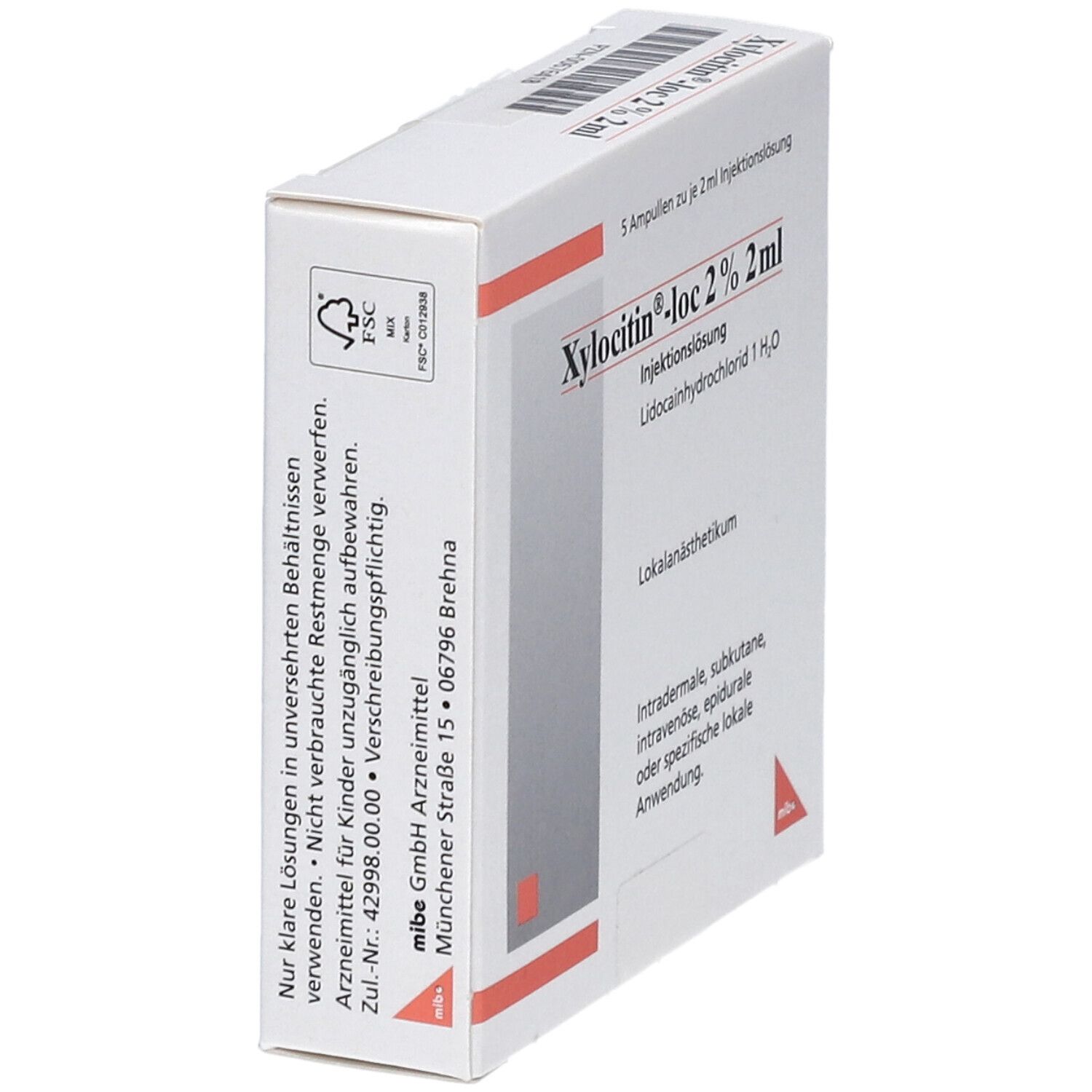 Xylocitin®-loc 2% 2 ml