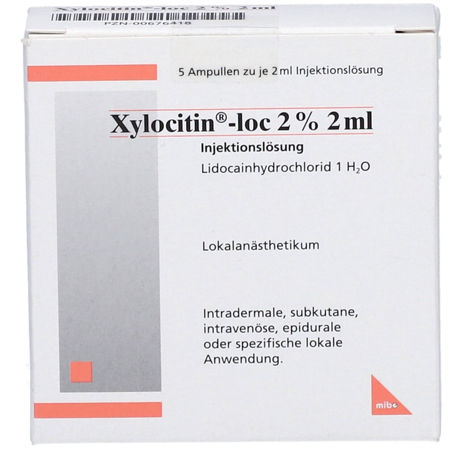 Xylocitin®-loc 2% 2 ml