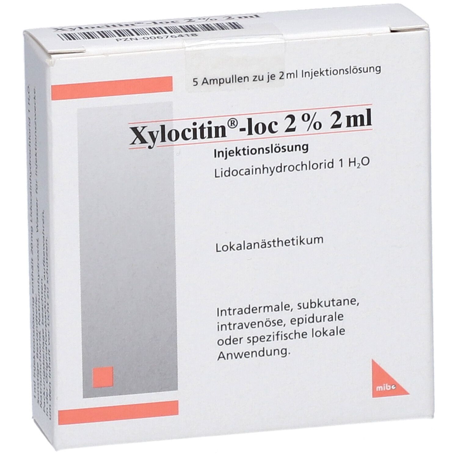 Xylocitin®-loc 2% 2 ml