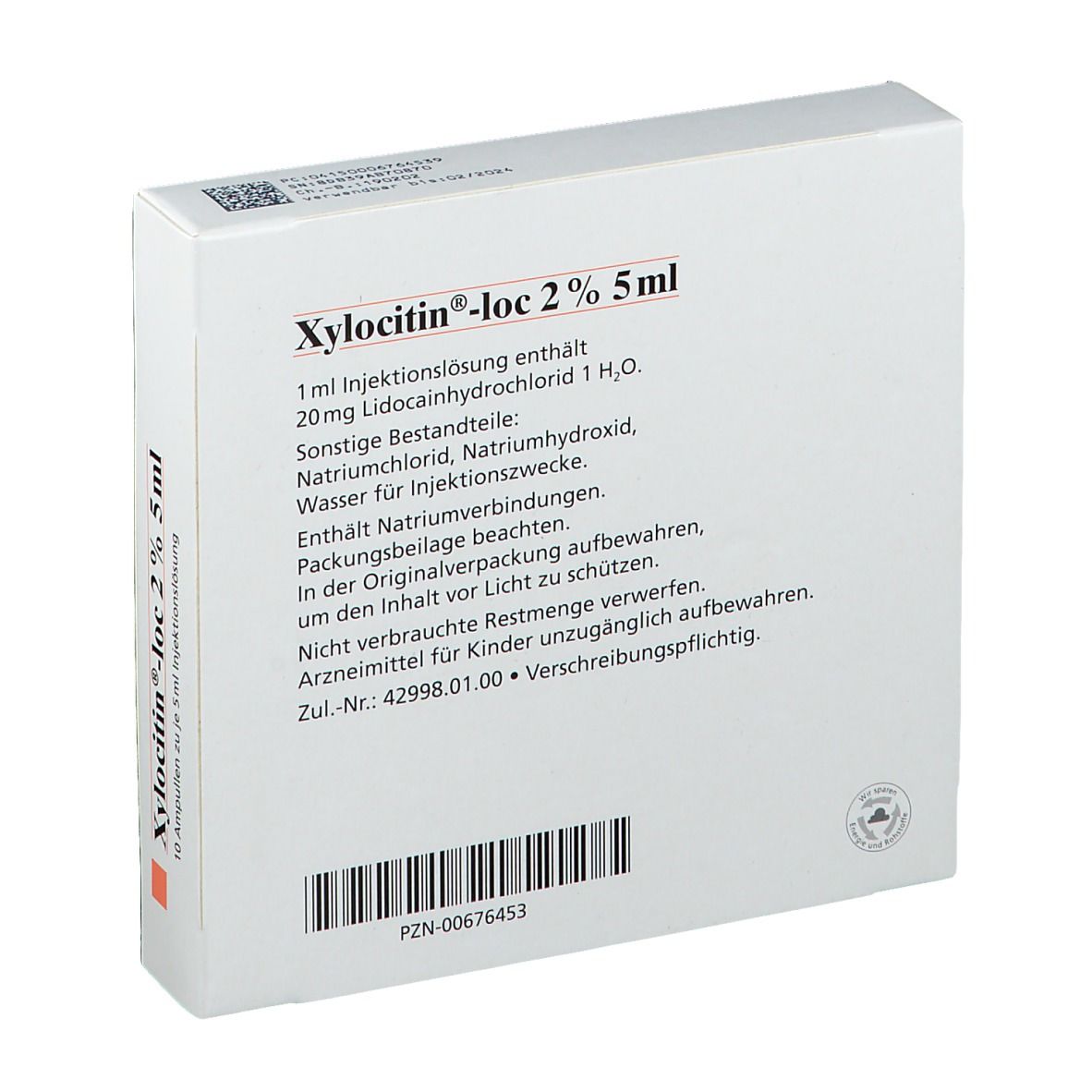 Xylocitin®-loc 2% 5 ml