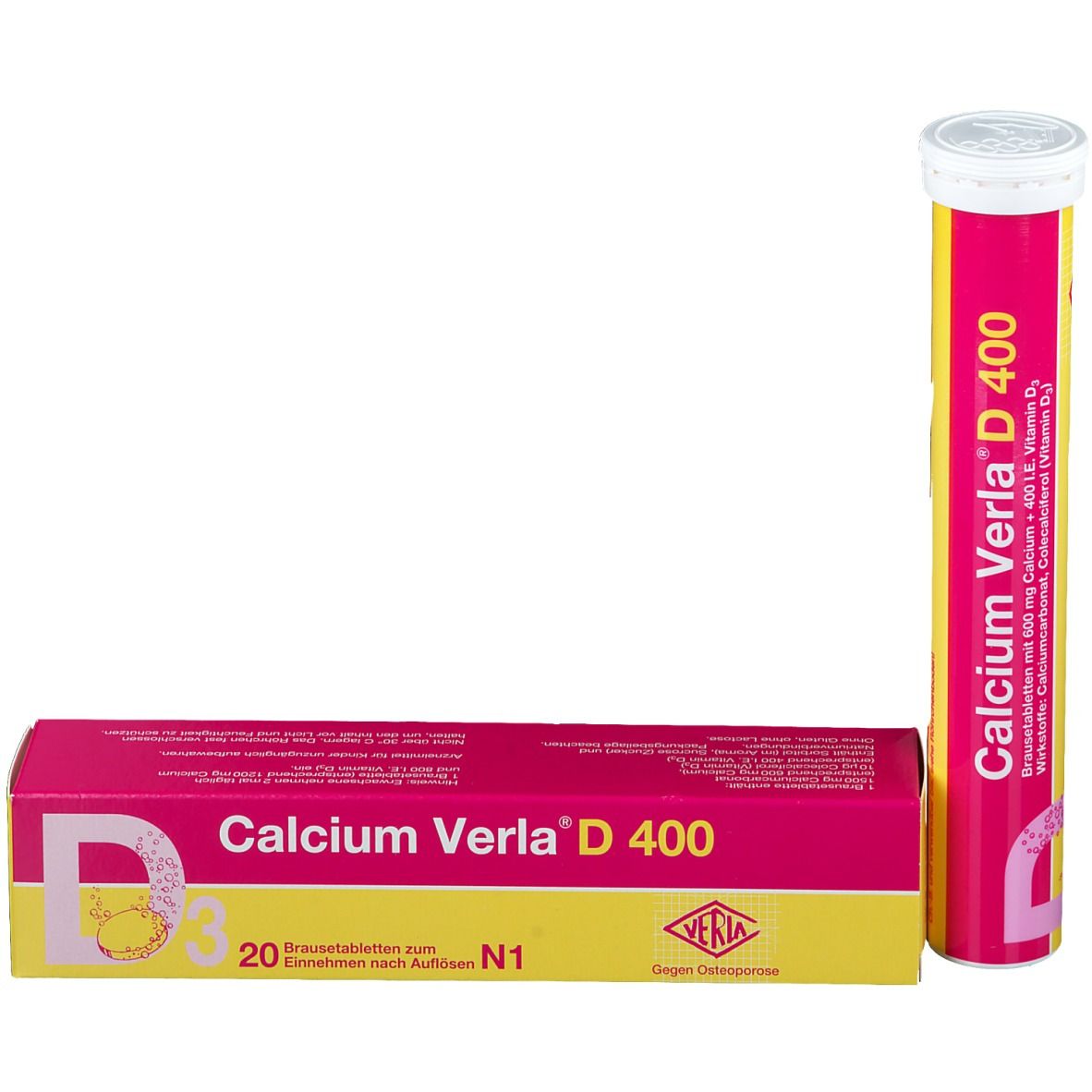 Calcium Verla® D 400 Brausetabletten