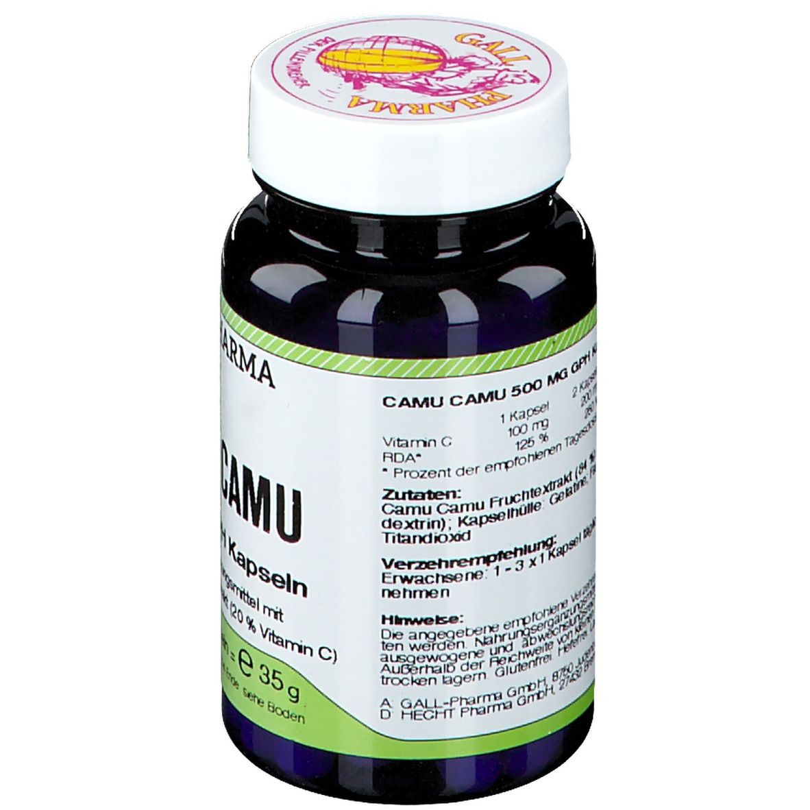 Camu Camu 500 mg GPH Kapseln