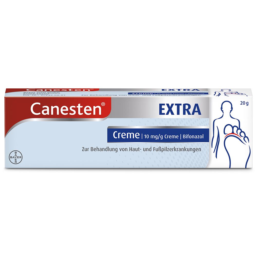 Canesten® EXTRA Creme gegen Haut- und Fußpilzerkrankungen 20g