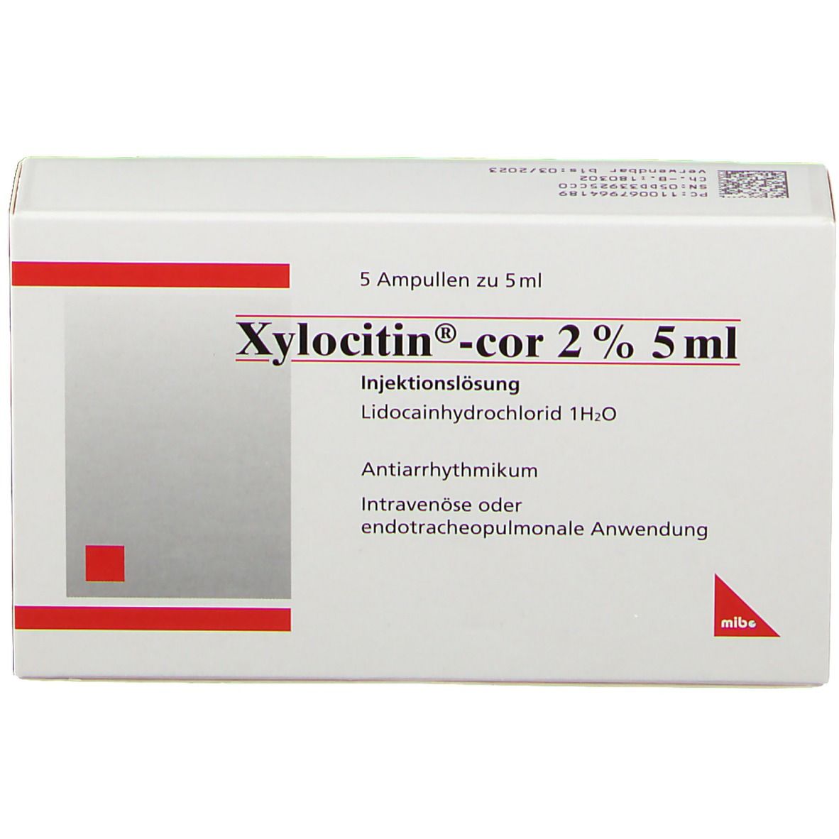 Xylocitin®-cor 2% 5 ml