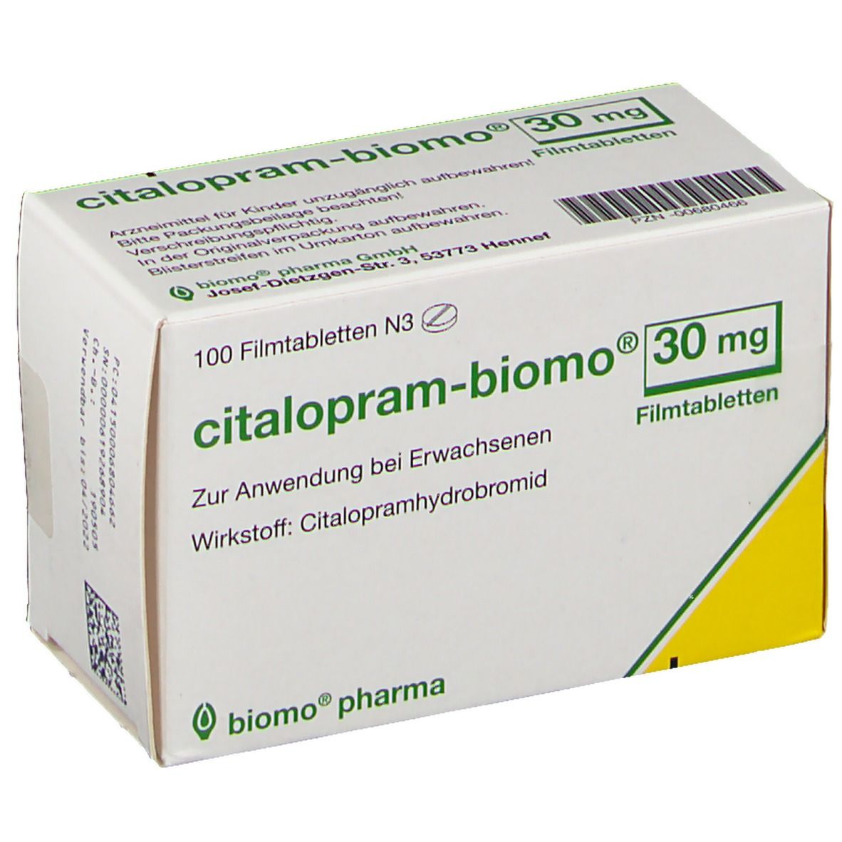 citalopram-biomo® 30 mg