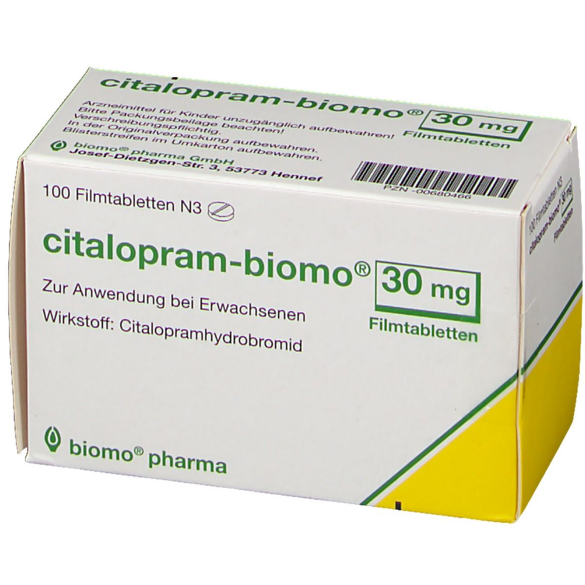 citalopram-biomo® 30 mg