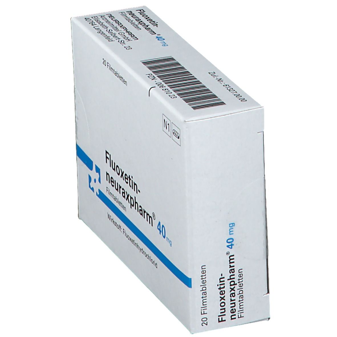 FLUOXETIN-neuraxpharm 40 mg Filmtabletten 20 St