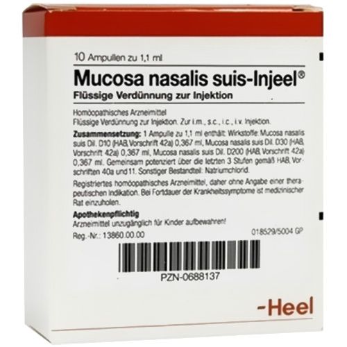 Mucosa nasalis suis-Injeel® Ampullen