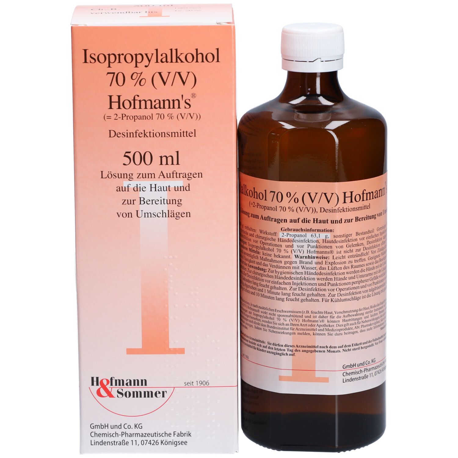 Isopropylalkohol 70 % Hofmanns®