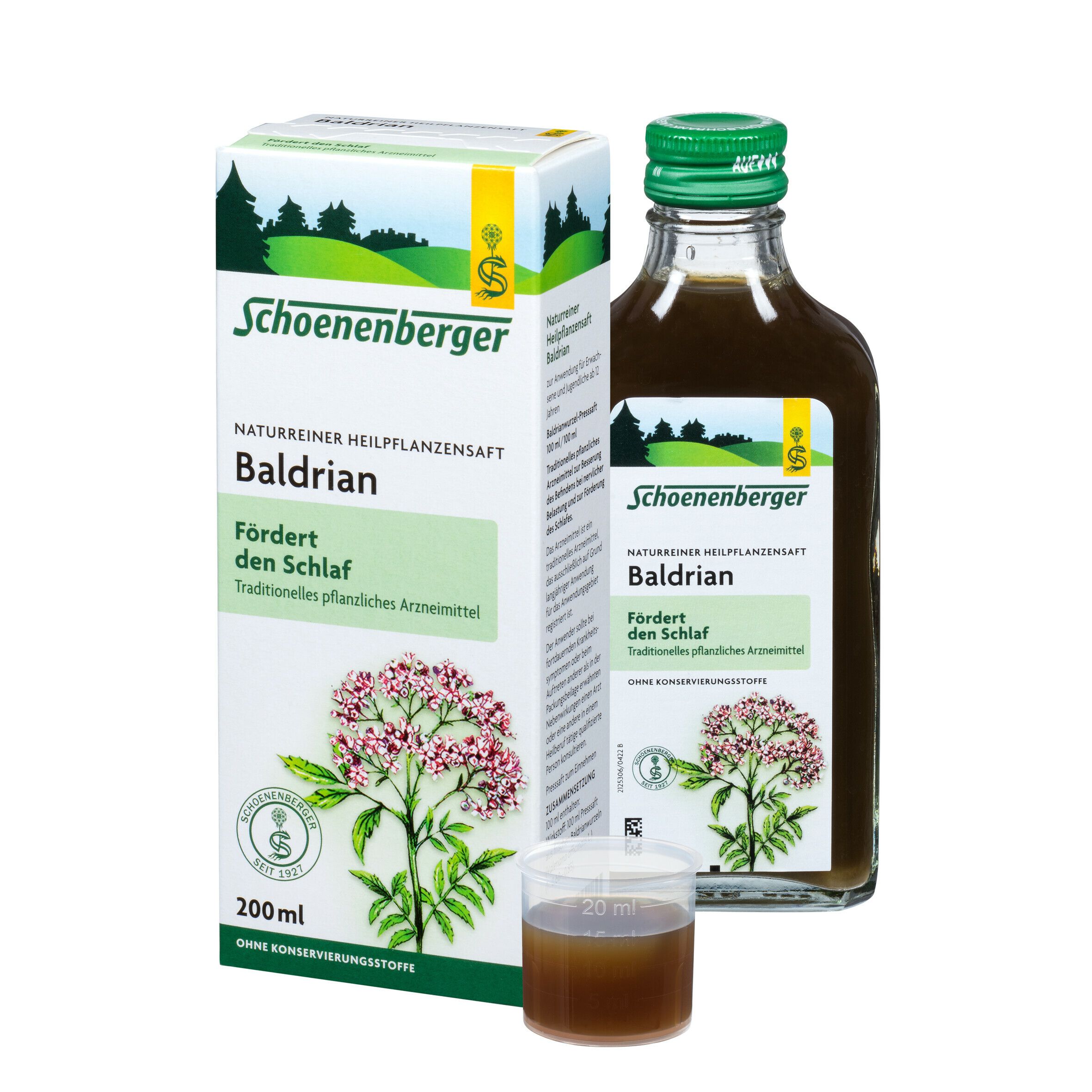 Schoenenberger® naturreiner Heilpflanzensaft Baldrian