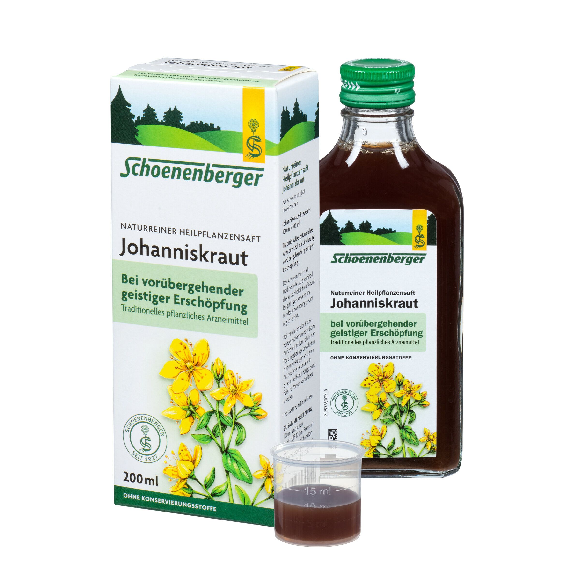 Schoenenberger® naturreiner Heilpflanzensaft Johanniskraut
