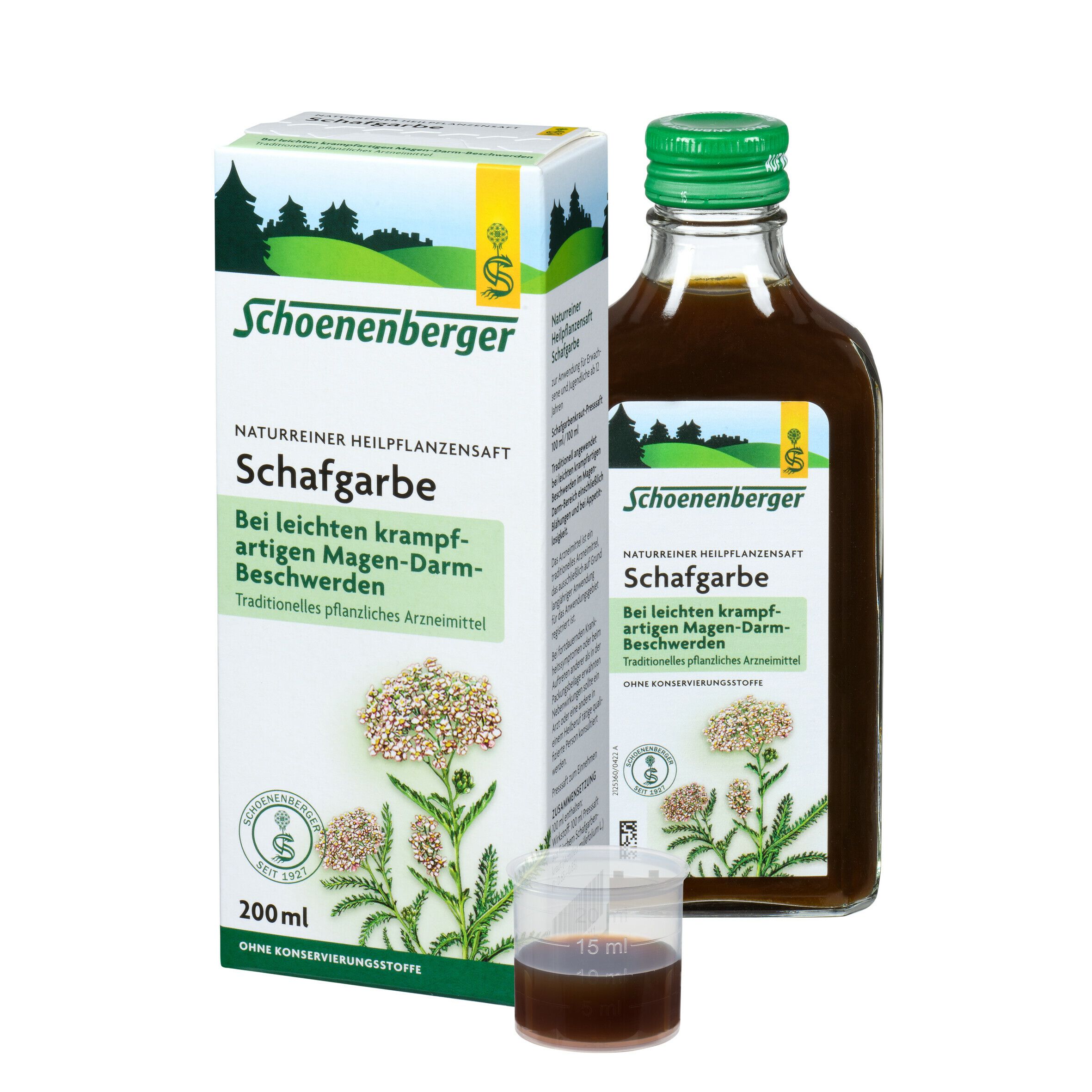 Schoenenberger® naturreiner Heilpflanzensaft Schafgarbe