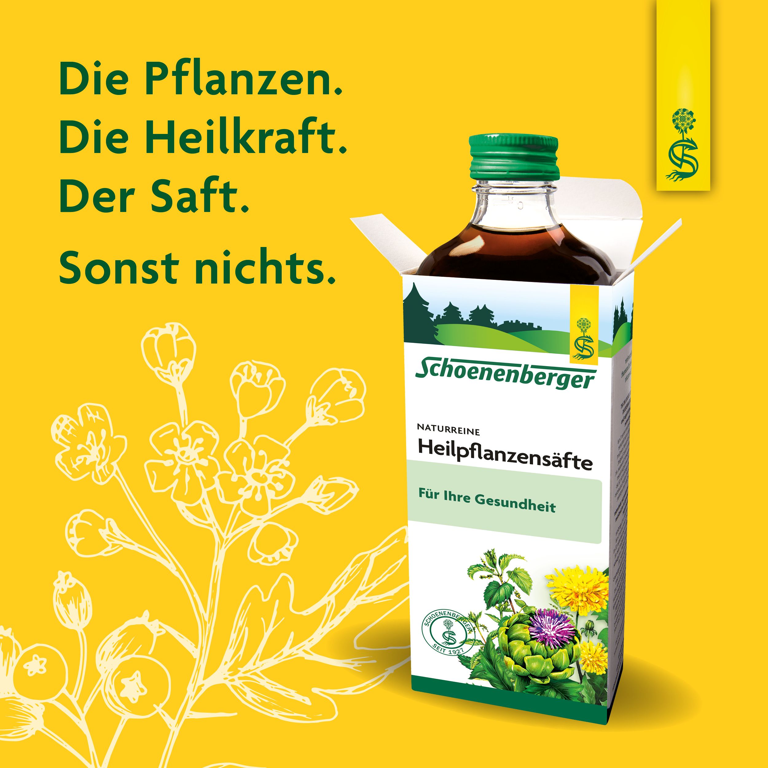 Schoenenberger® naturreiner Heilpflanzensaft Schafgarbe