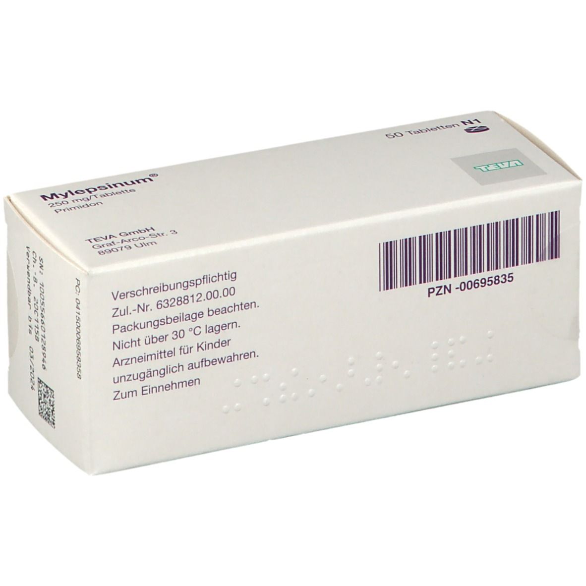 Mylepsinum® 250 mg