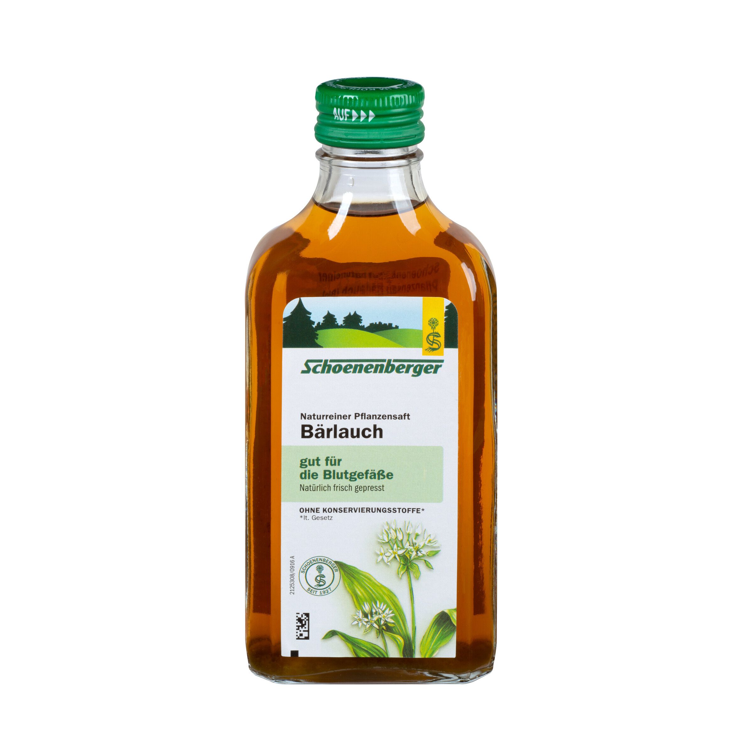 Schoenenberger® naturreiner Pflanzensaft Bärlauch