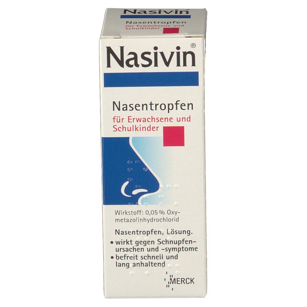 Nasivin® Nasentropfen für Erwachsene und Schulkinder
