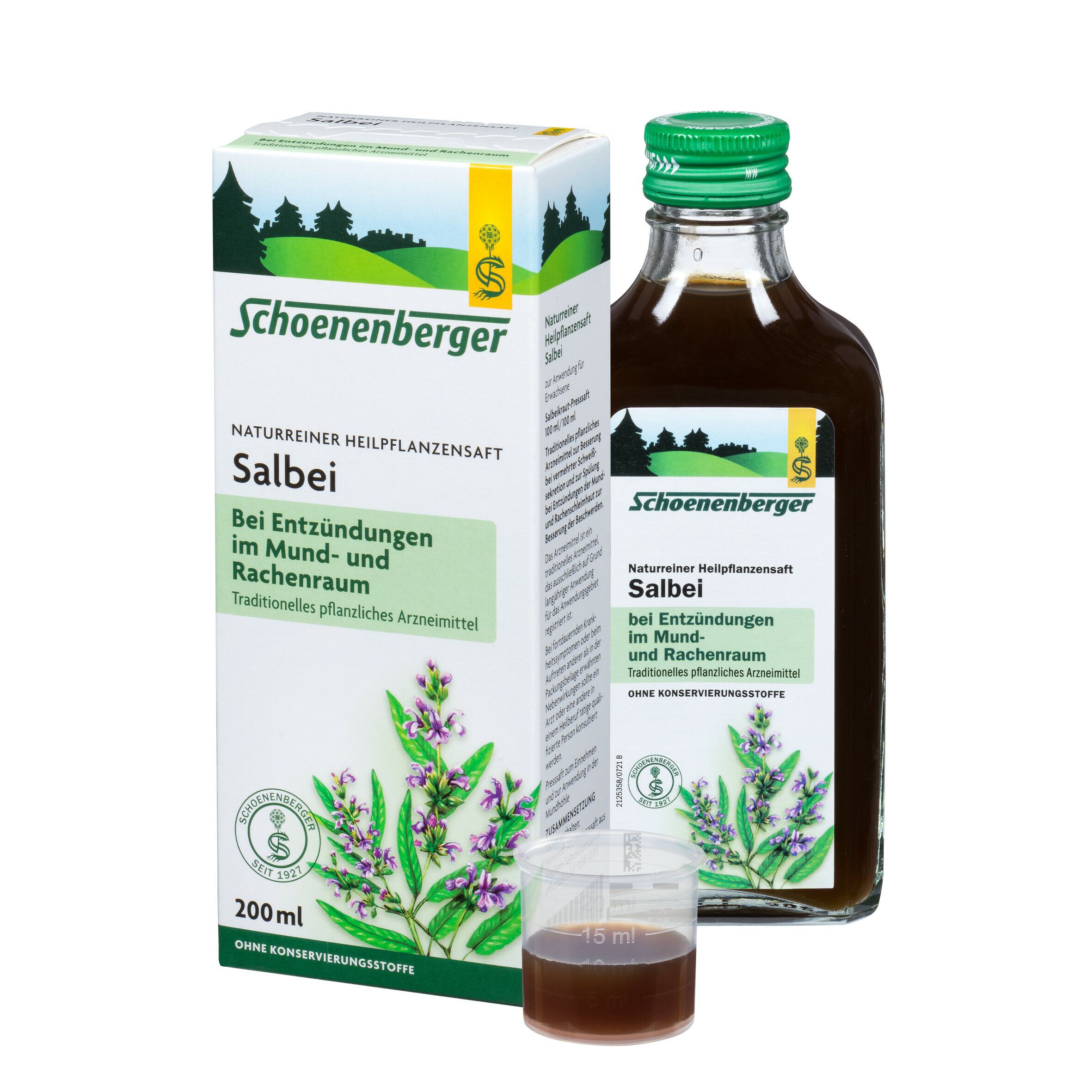 Schoenenberger® naturreiner Heilpflanzensaft Salbei