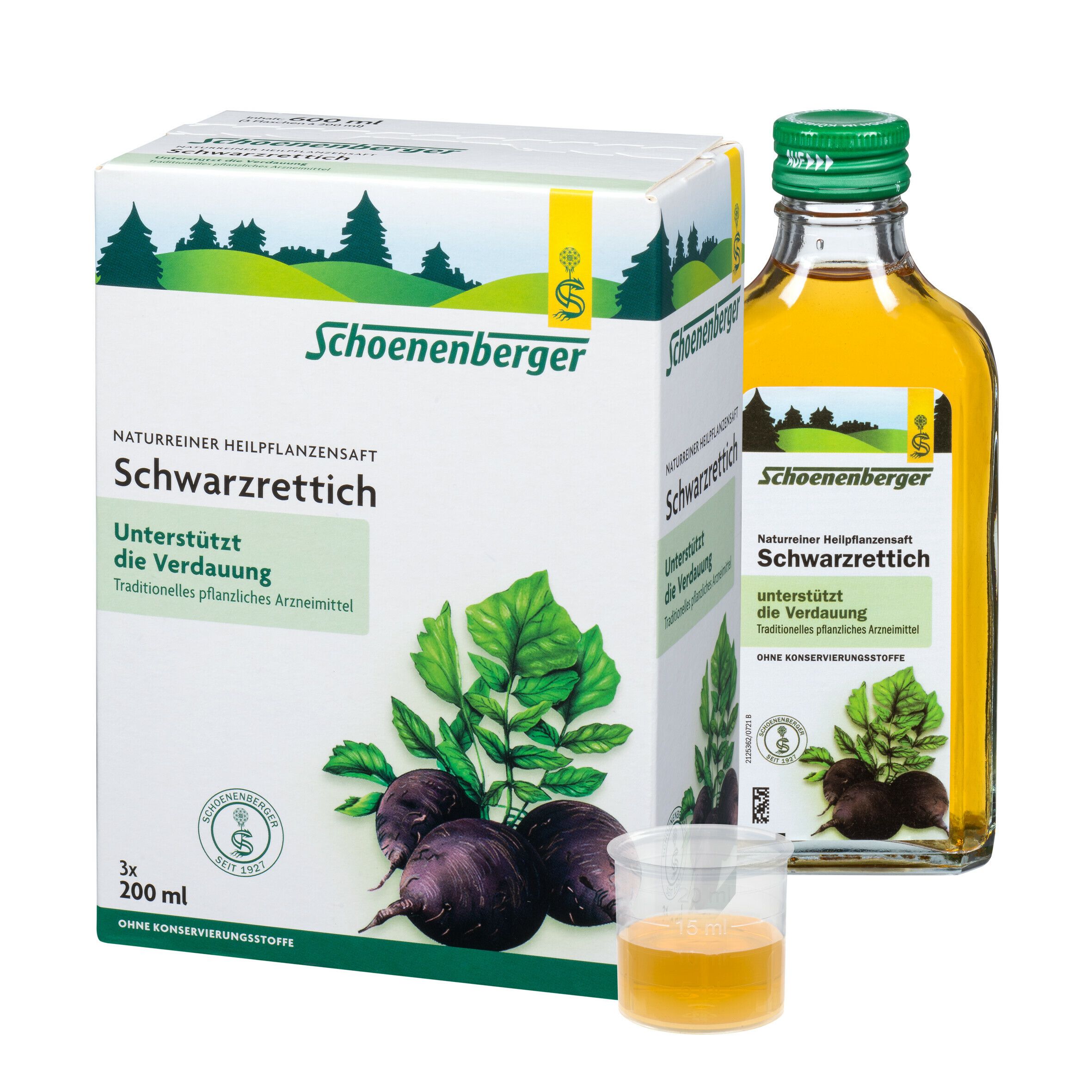 Schoenenberger® naturreiner Heilpflanzensaft Schwarzrettich