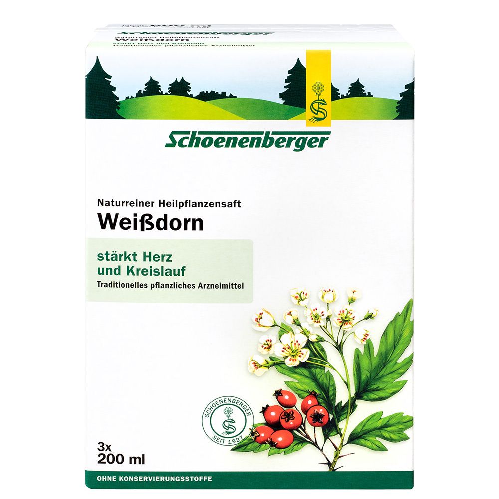 Schoenenberger® Heilpflanzensaft Weißdorn