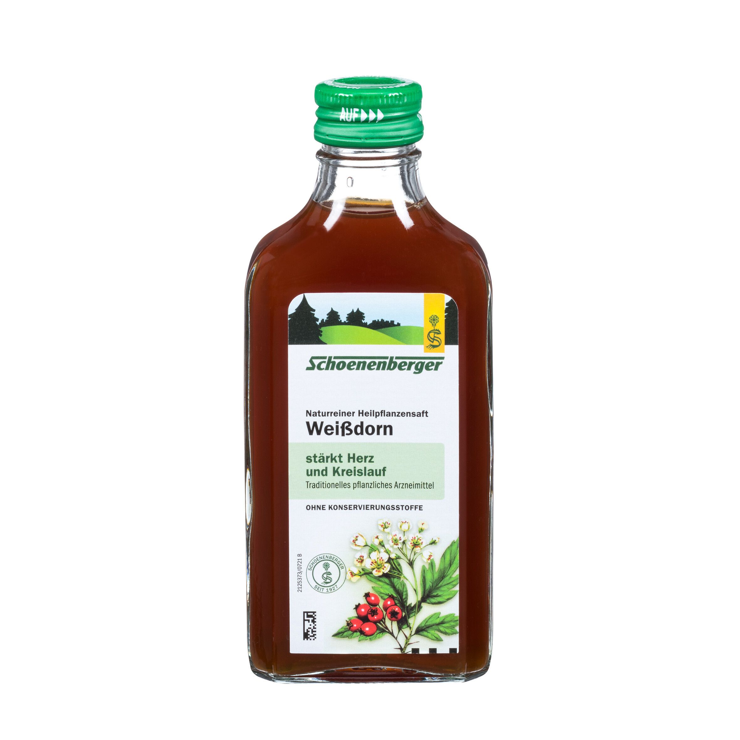 Schoenenberger® naturreiner Heilpflanzensaft Weißdorn