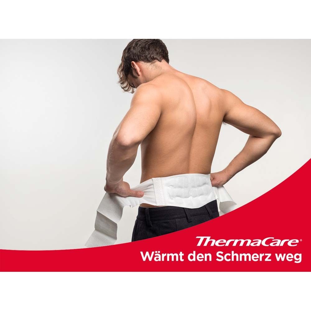 Thermacare Rückenumschläge S-Xl z.Schmerzlind. 4 St Bandage(s)