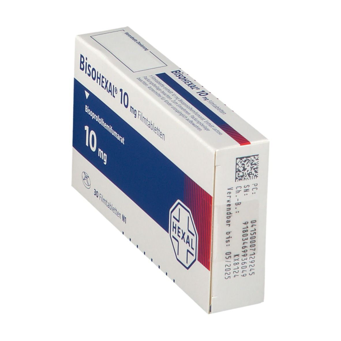 Bisohexal 10 mg Filmtabletten 30 St