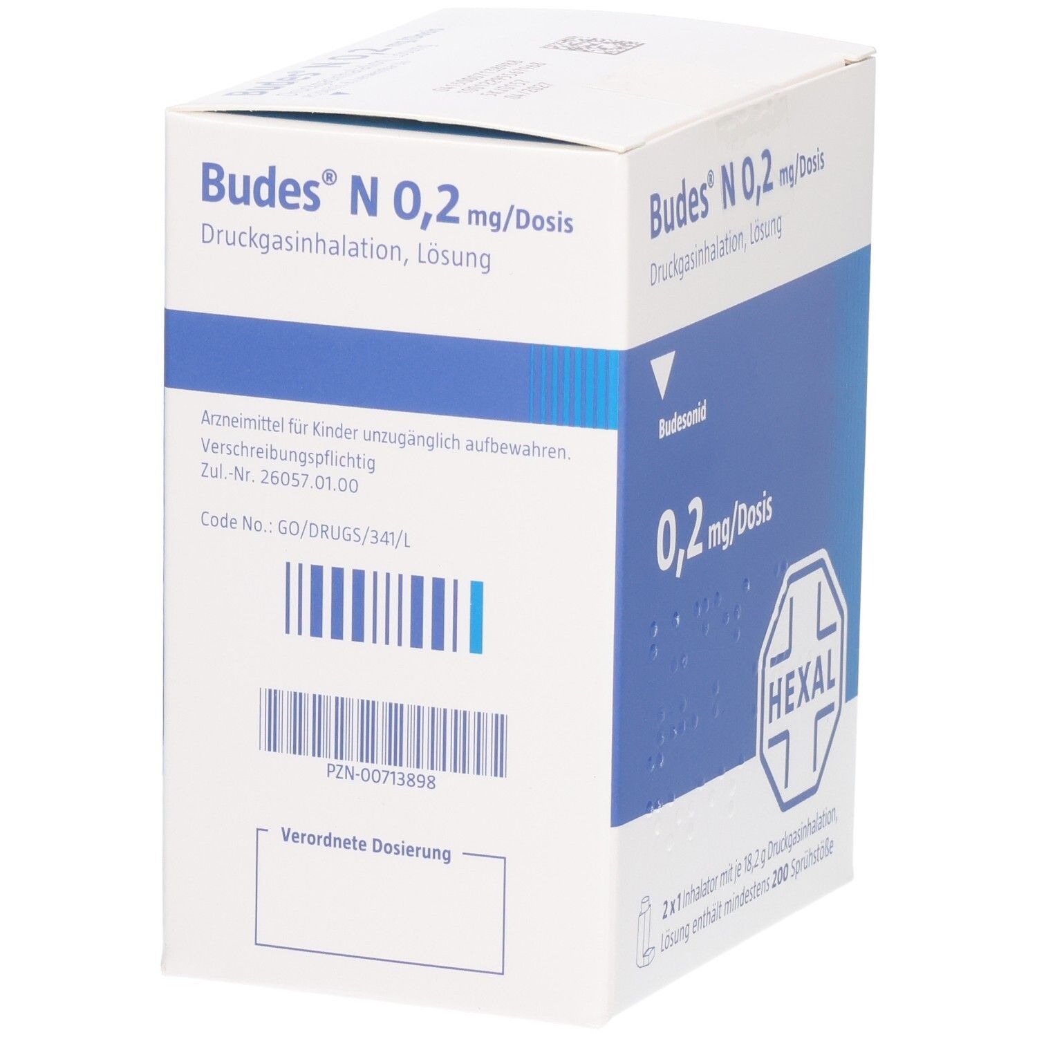 Budes® N 0,2 mg/Dosis 2 St mit dem E-Rezept kaufen - Shop Apotheke