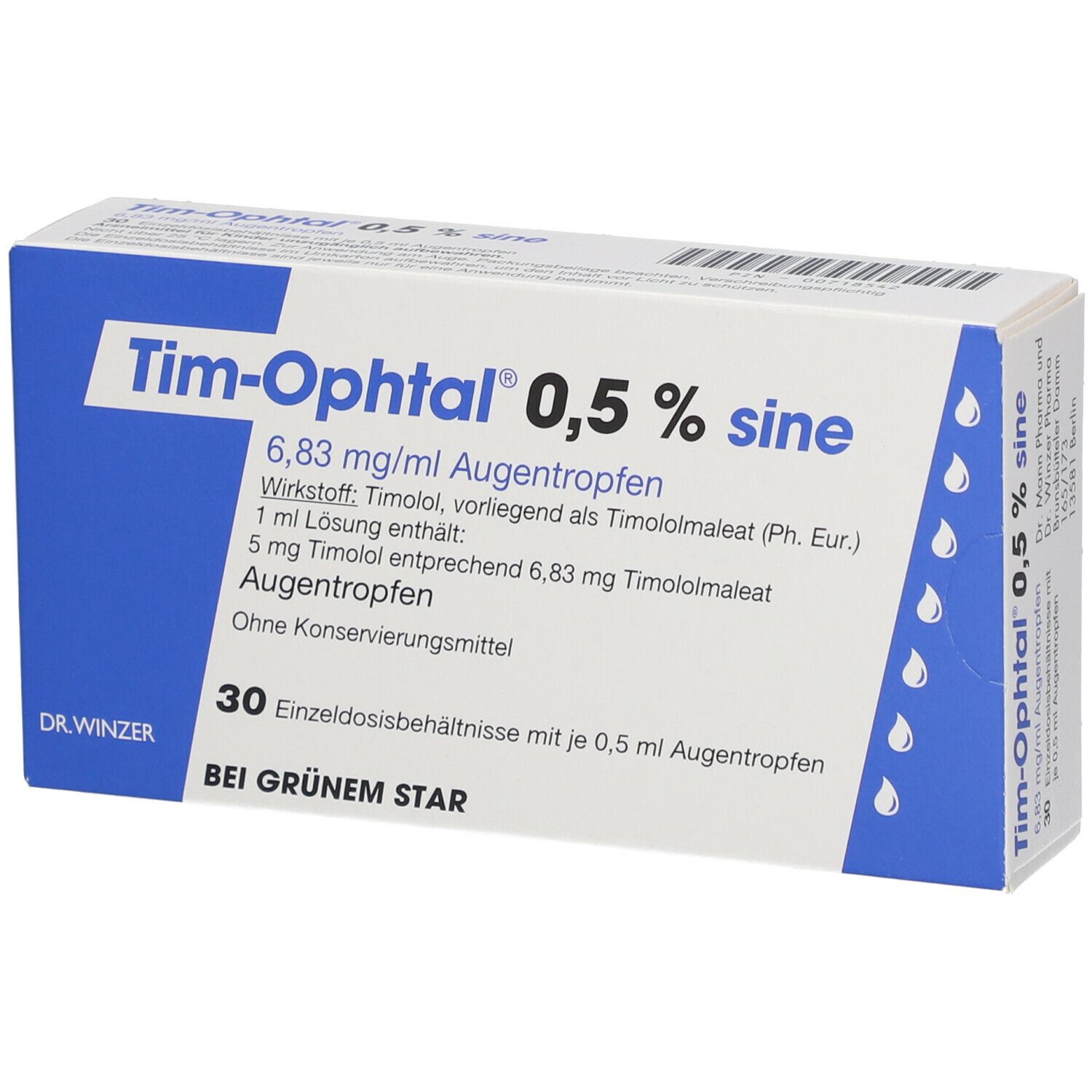 Tim®-Ophtal® 0,5 % sine