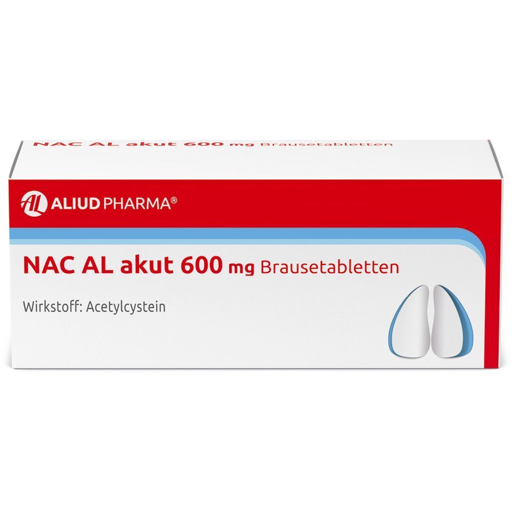 NAC AL akut 600 mg Brausetabletten