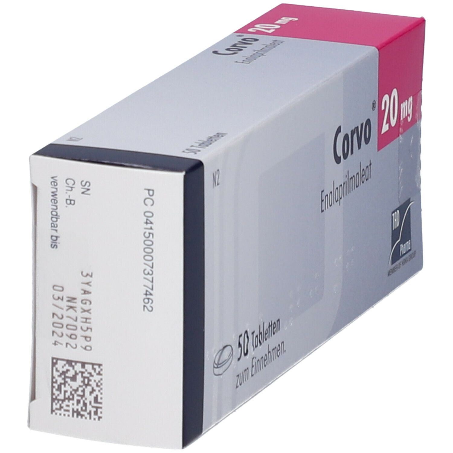 Corvo 20 mg Tabletten 50 St