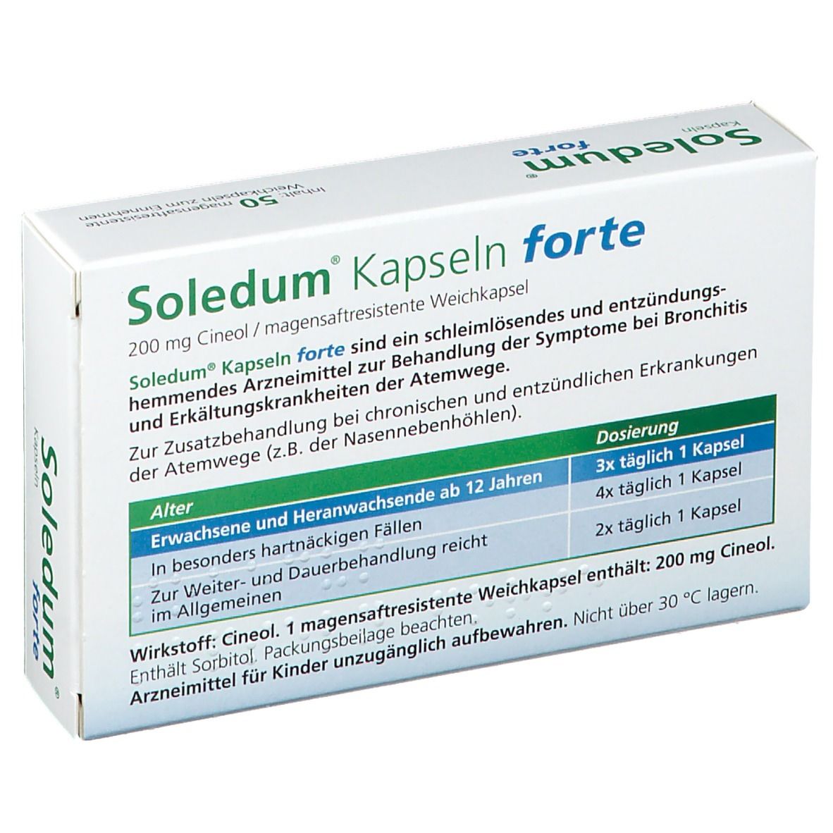 Soledum® Kapseln Forte 50 St Shop Apotheke At