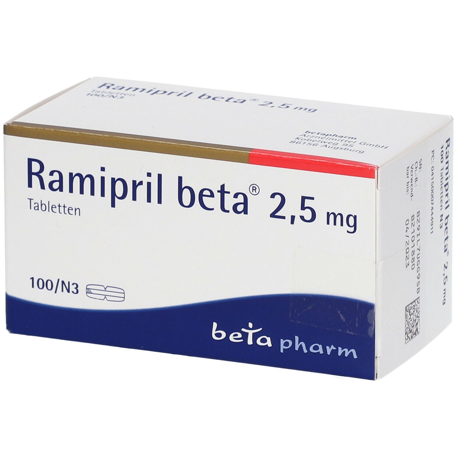 Ramipril beta® 2,5 mg